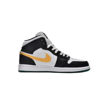 Jordan 1 Mid Alternate Swooshes Red Yellow BQ6472-063