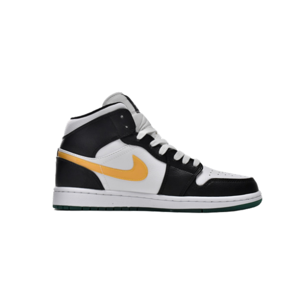 Jordan 1 Mid Alternate Swooshes Red Yellow BQ6472-063