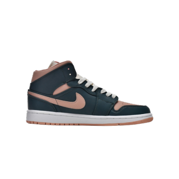 Jordan 1 Mid Dark Teal Green BQ6472-308