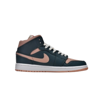 Jordan 1 Mid Dark Teal Green BQ6472-308