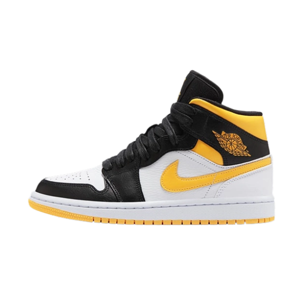 Jordan 1 Mid Laser Orange Black CV5276-107