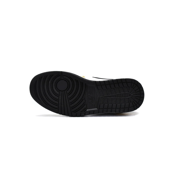 Jordan 1 Mid Metallic Gold Black White  DC1420-700