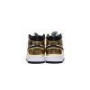 Jordan 1 Mid Metallic Gold Black White  DC1420-700