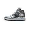 Jordan 1 Mid SE Disco Metallic Silver CU9304-001