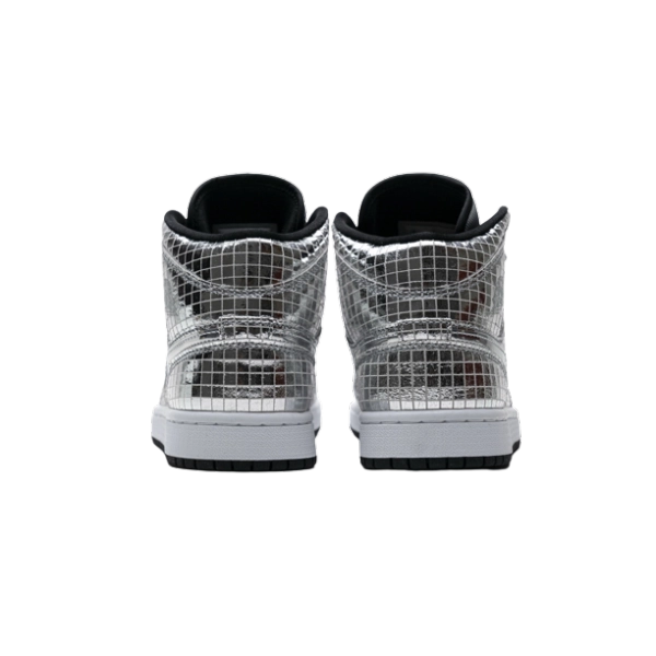 Jordan 1 Mid SE Disco Metallic Silver CU9304-001