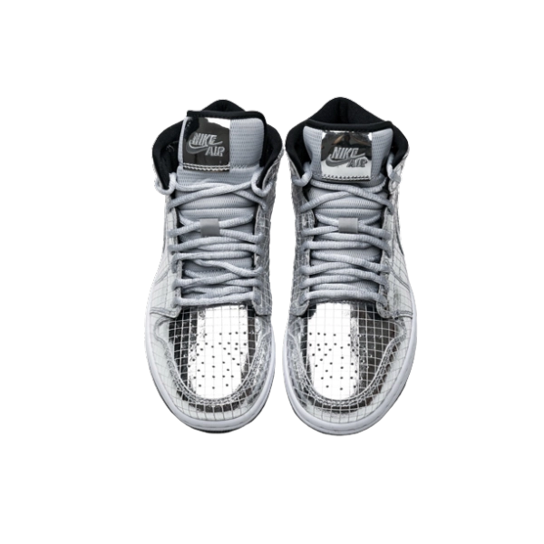 Jordan 1 Mid SE Disco Metallic Silver CU9304-001
