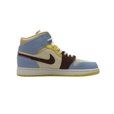 Jordan 1 Mid SE Fearless Maison Chateau Rouge CU2803-200