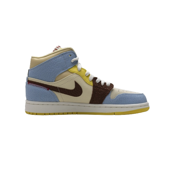 Jordan 1 Mid SE Fearless Maison Chateau Rouge CU2803-200