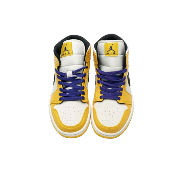 Jordan 1 Mid SE Lakers 852542-700