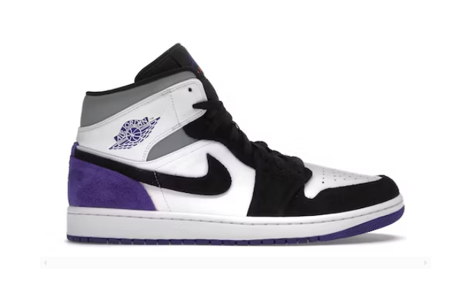 Jordan 1 Mid SE Purple 852542-105