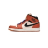 Jordan 1 Mid Team Orange Black 852542-800 