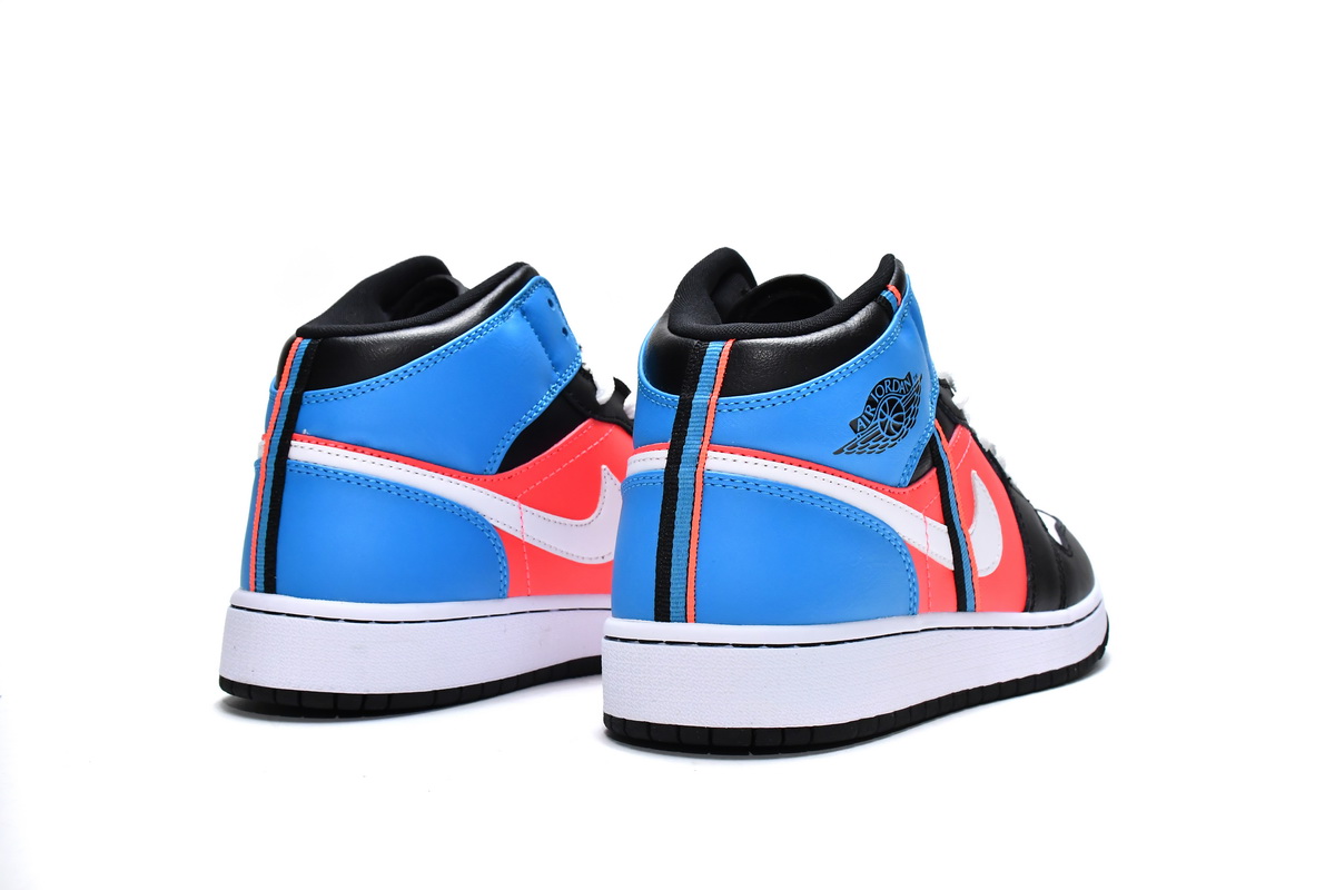 Jordan 1 Mid Tri Color Ribbons  CV4891-001