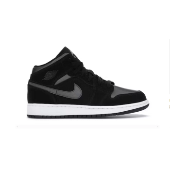 Jordan 1 Mid White Black Grey BQ6931-012
