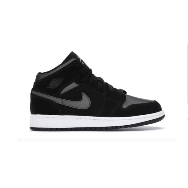 Jordan 1 Mid White Black Grey BQ6931-012