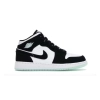 Jordan 1 Mid White Black Teal Tint BQ6931-103