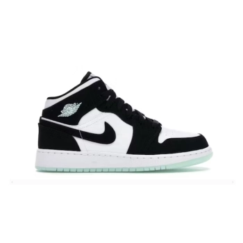 Jordan 1 Mid White Black Teal Tint BQ6931-103