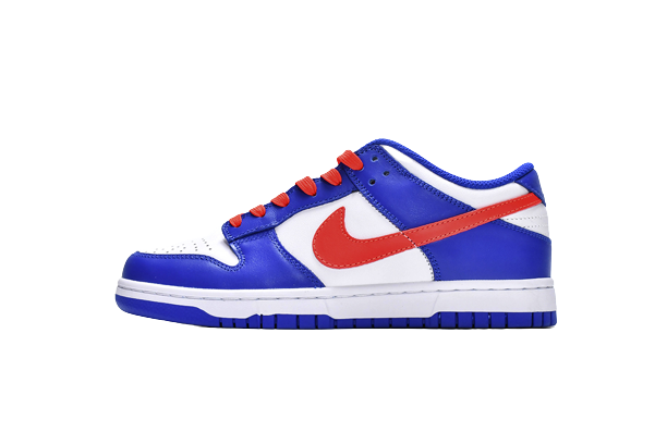 Nike Dunk Low Bright Crimson GameRoyal CW1590-104