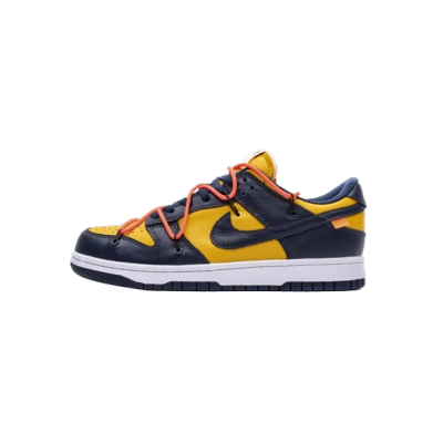 Nike Dunk Low Off-White University Gold Midnight Navy CT0856-700