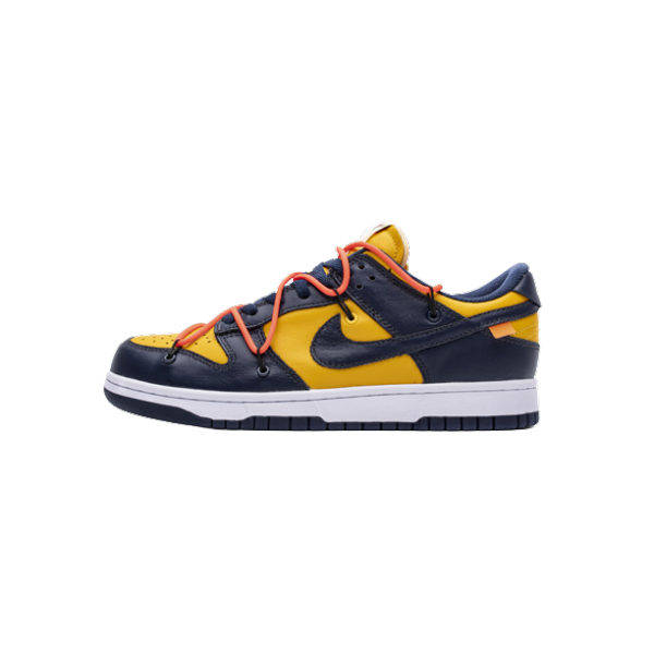 Nike Dunk Low Off-White University Gold Midnight Navy CT0856-700 (GB Batch)