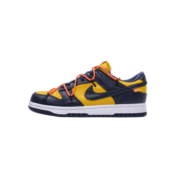 Nike Dunk Low Off-White University Gold Midnight Navy CT0856-700 (GB Batch)