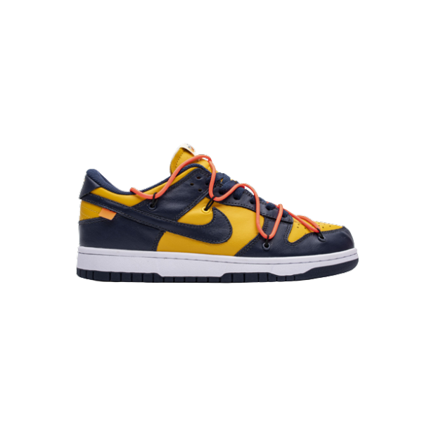 Nike Dunk Low Off-White University Gold Midnight Navy CT0856-700 (GB Batch)