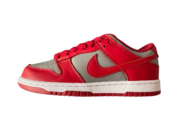 Nike Dunk Low Retro Medium Grey Varsity Red UNLV(2021) CW1590-002
