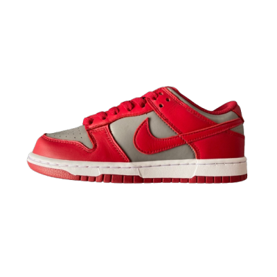 Nike Dunk Low Retro Medium Grey Varsity Red UNLV(2021) CW1590-002