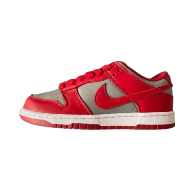 Nike Dunk Low Retro Medium Grey Varsity Red UNLV(2021) CW1590-002