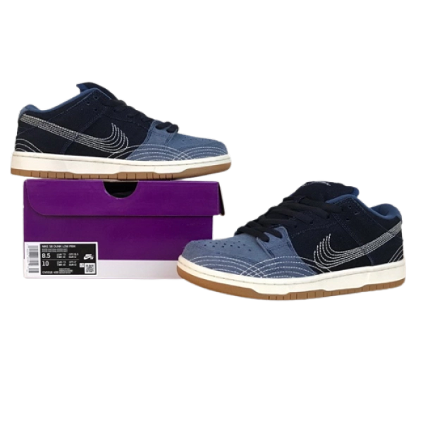 Nike SB Dunk Low Denim Sashiko CV0316-400