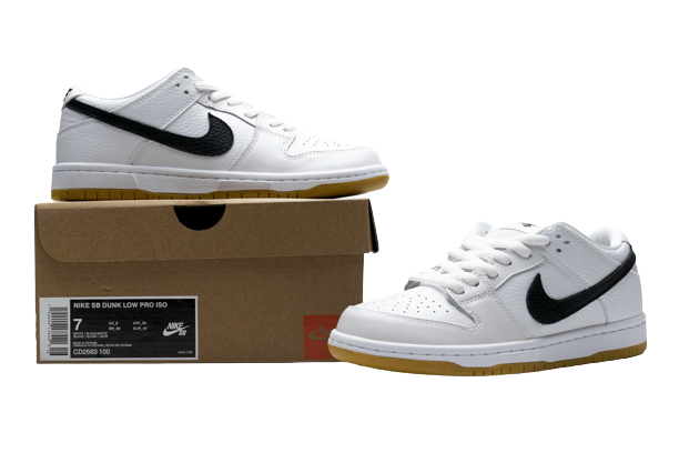 Nike SB Dunk Low Orange Label White Black(2019) CD2563-100