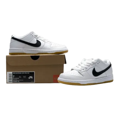 Nike SB Dunk Low Orange Label White Black(2019) CD2563-100