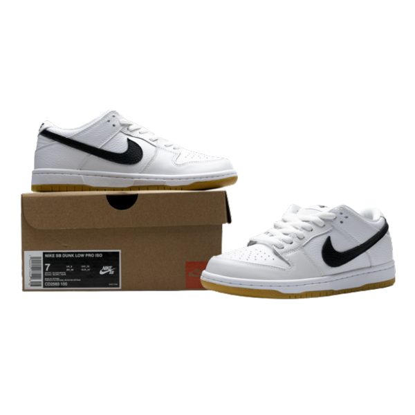 Nike SB Dunk Low Orange Label White Black(2019) CD2563-100
