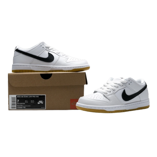 Nike SB Dunk Low Orange Label White Black(2019) CD2563-100