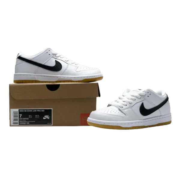 Nike SB Dunk Low Orange Label White Black(2019) CD2563-100