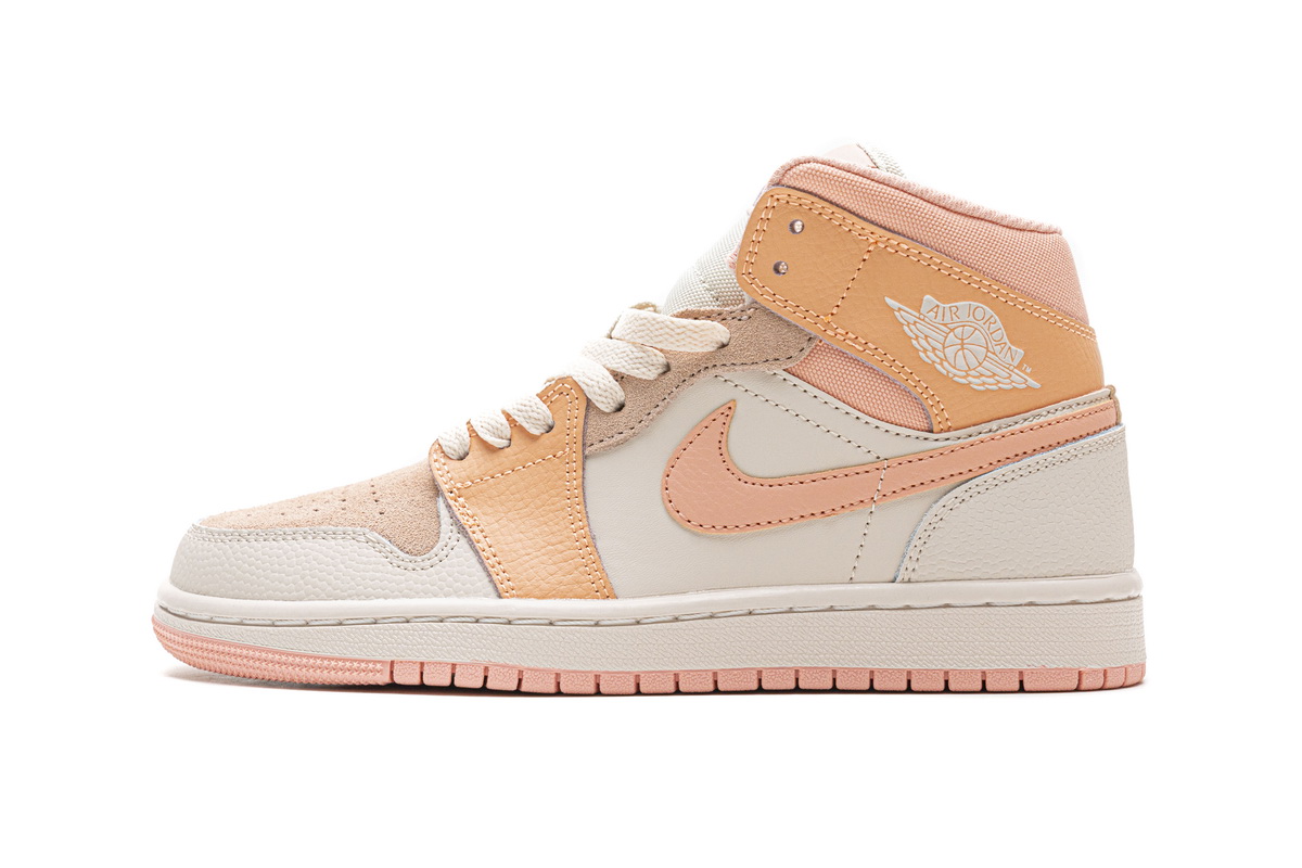 Jordan 1 Mid Apricot Orange DH4270-800