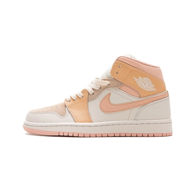 Jordan 1 Mid Apricot Orange DH4270-800