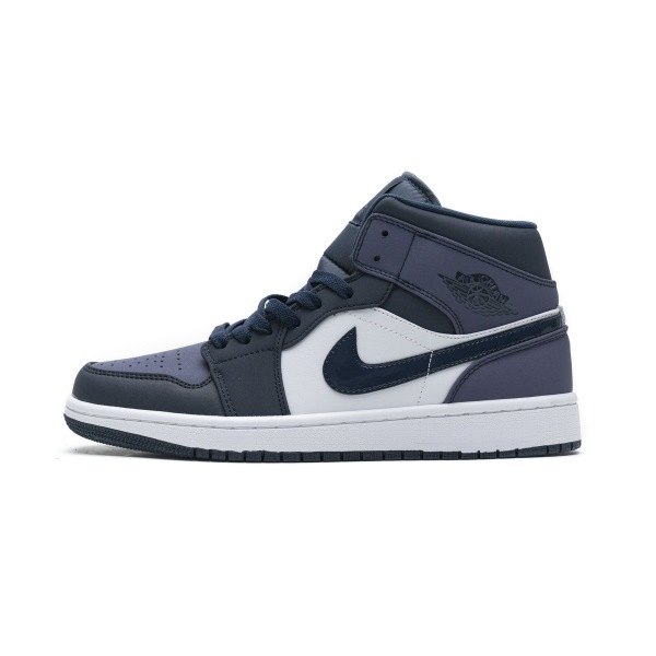 Jordan 1 Mid Obsidian Sanded Purple 554724-445