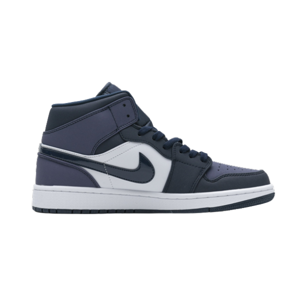 Jordan 1 Mid Obsidian Sanded Purple 554724-445