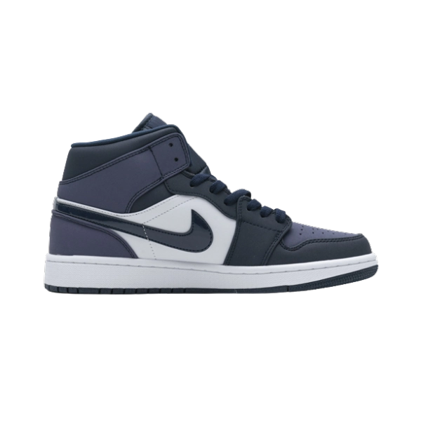 Jordan 1 Mid Obsidian Sanded Purple 554724-445