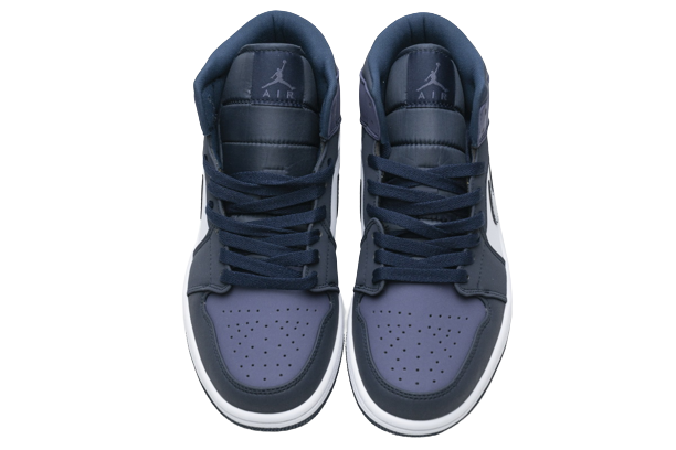 Jordan 1 Mid Obsidian Sanded Purple 554724-445