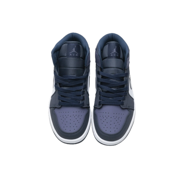 Jordan 1 Mid Obsidian Sanded Purple 554724-445