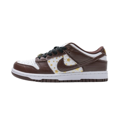 Nike SB Dunk Low Supreme Stars Barkroot Brown(2021) BV1310555