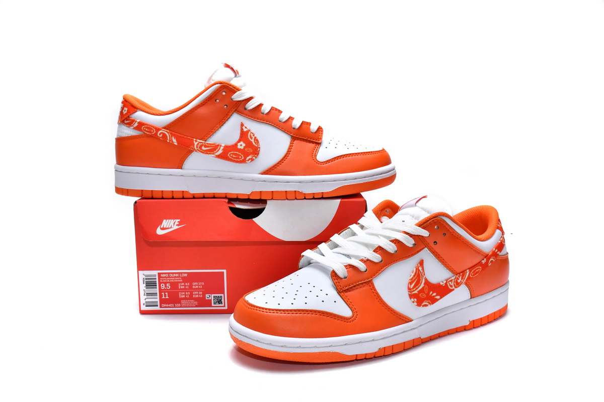 Nike Dunk Low Essential Paisley Pack Orange DH4401-103