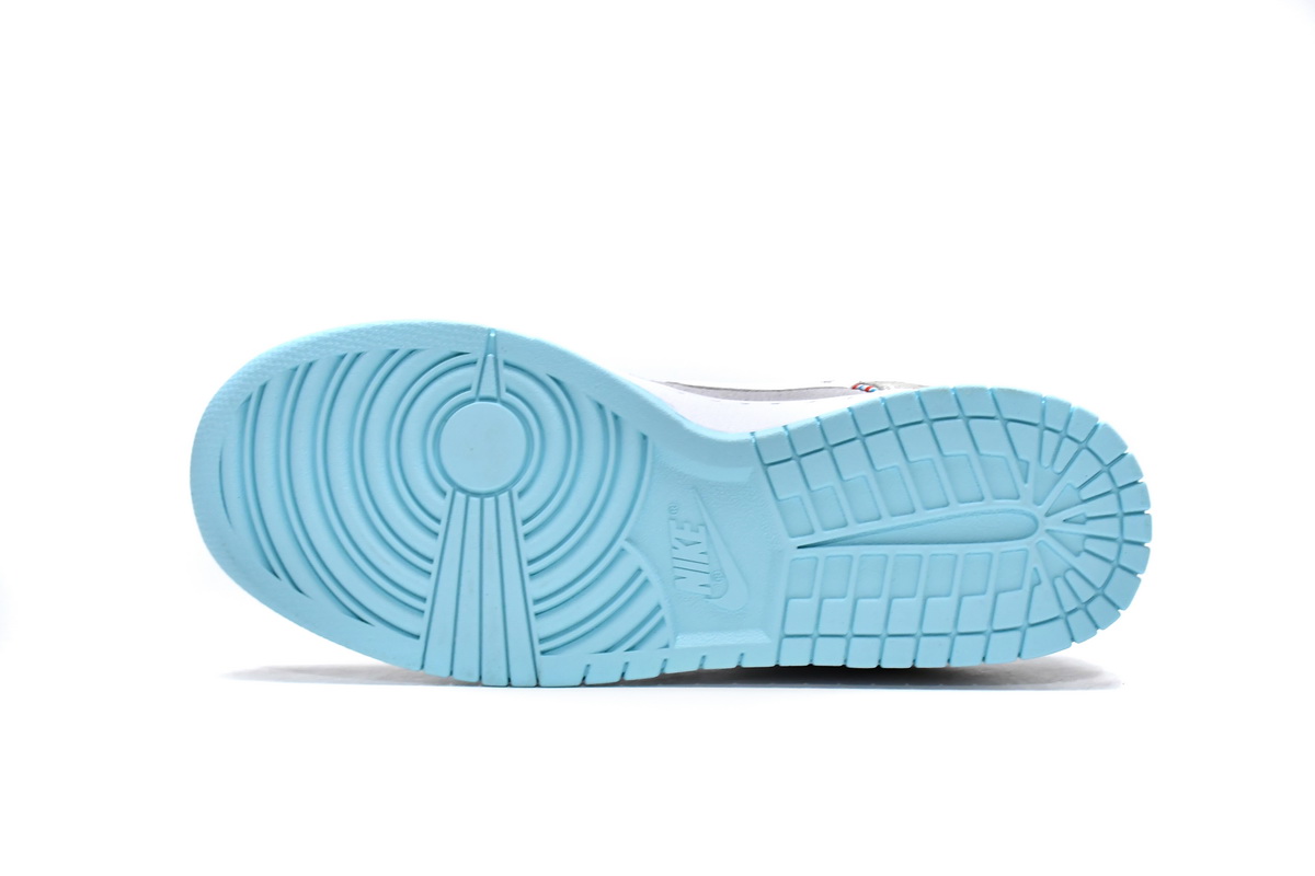 Nike Dunk Low SE Barber Shop Grey DH7614-500