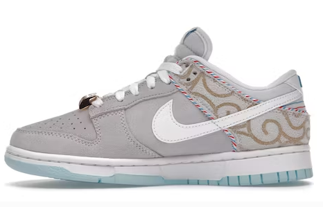 Nike Dunk Low SE Barber Shop Grey DH7614-500