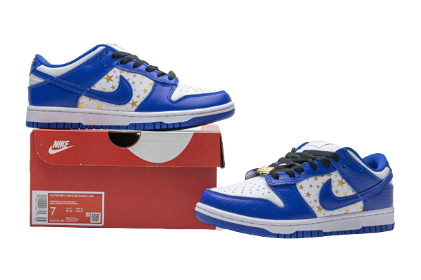 Nike SB Dunk Low Supreme Stars Hyper Royal(2021) DH3228-100