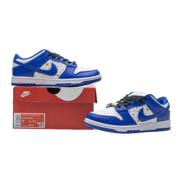 Nike SB Dunk Low Supreme Stars Hyper Royal(2021) DH3228-100