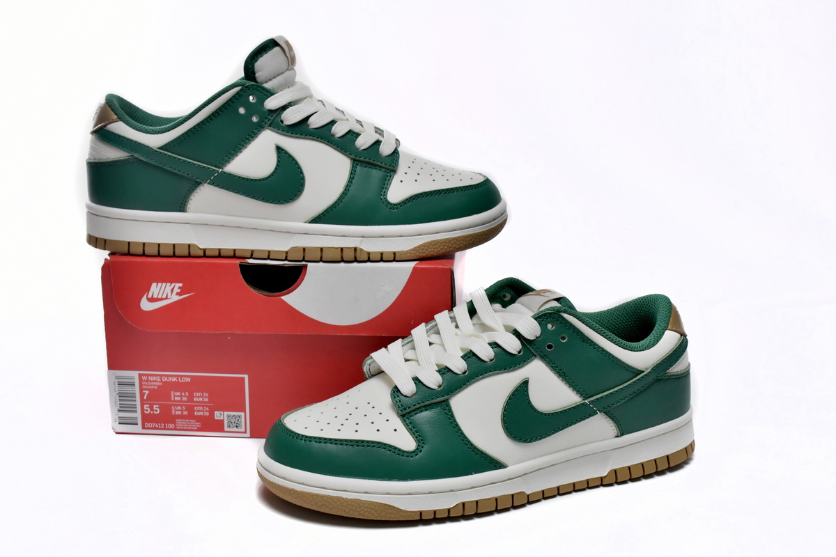 Nike Dunk Low Malachite University Gold FB7173-131