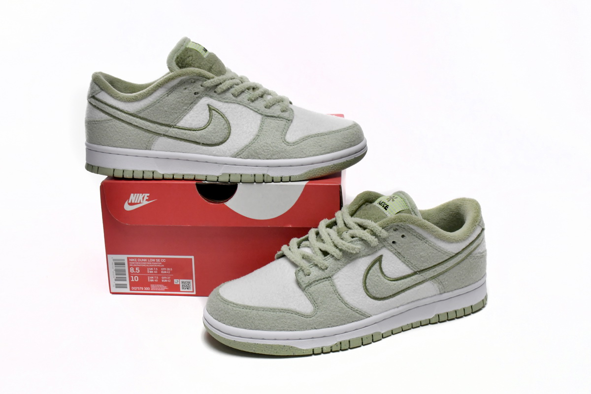 Nike Dunk Low SEFl eece Pack Honey dew DQ7579-300