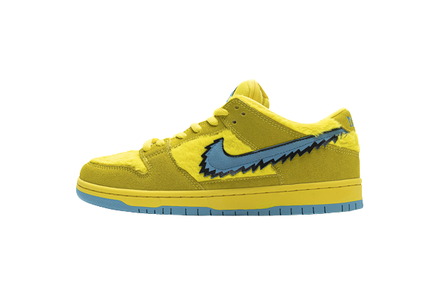 Nike SB Dunk Low Grateful Dead Bears Opti Yellow CJ5378-700